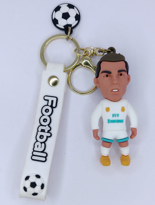 { Ronaldo } 3d silicon keychain