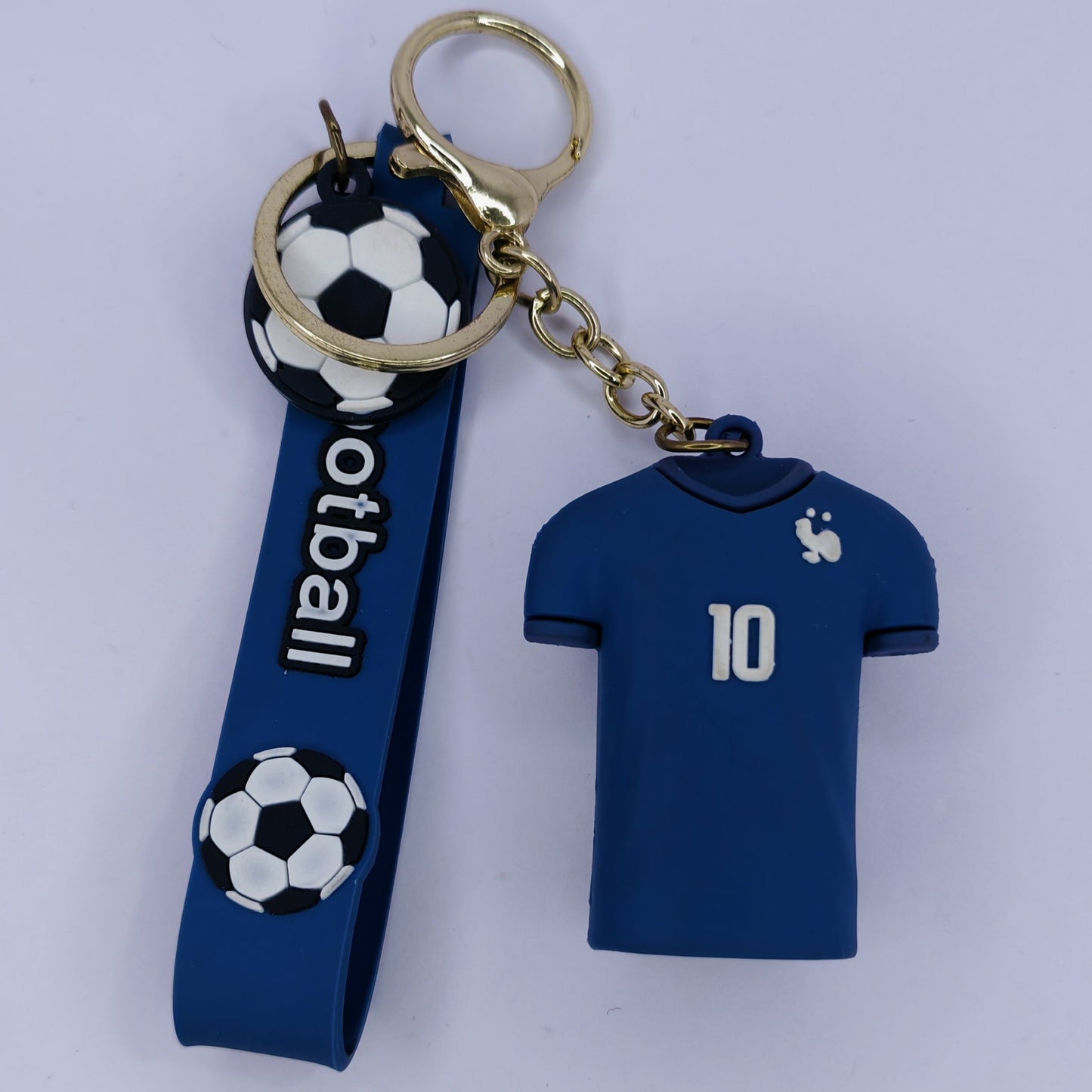 Football 3d silicon jersey keychain { MBAPPE }