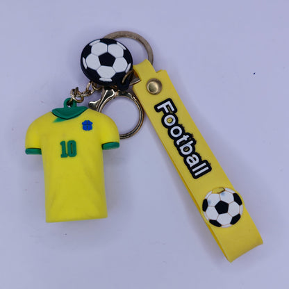 { Neymar Jr } 3d silicon jersey keychain