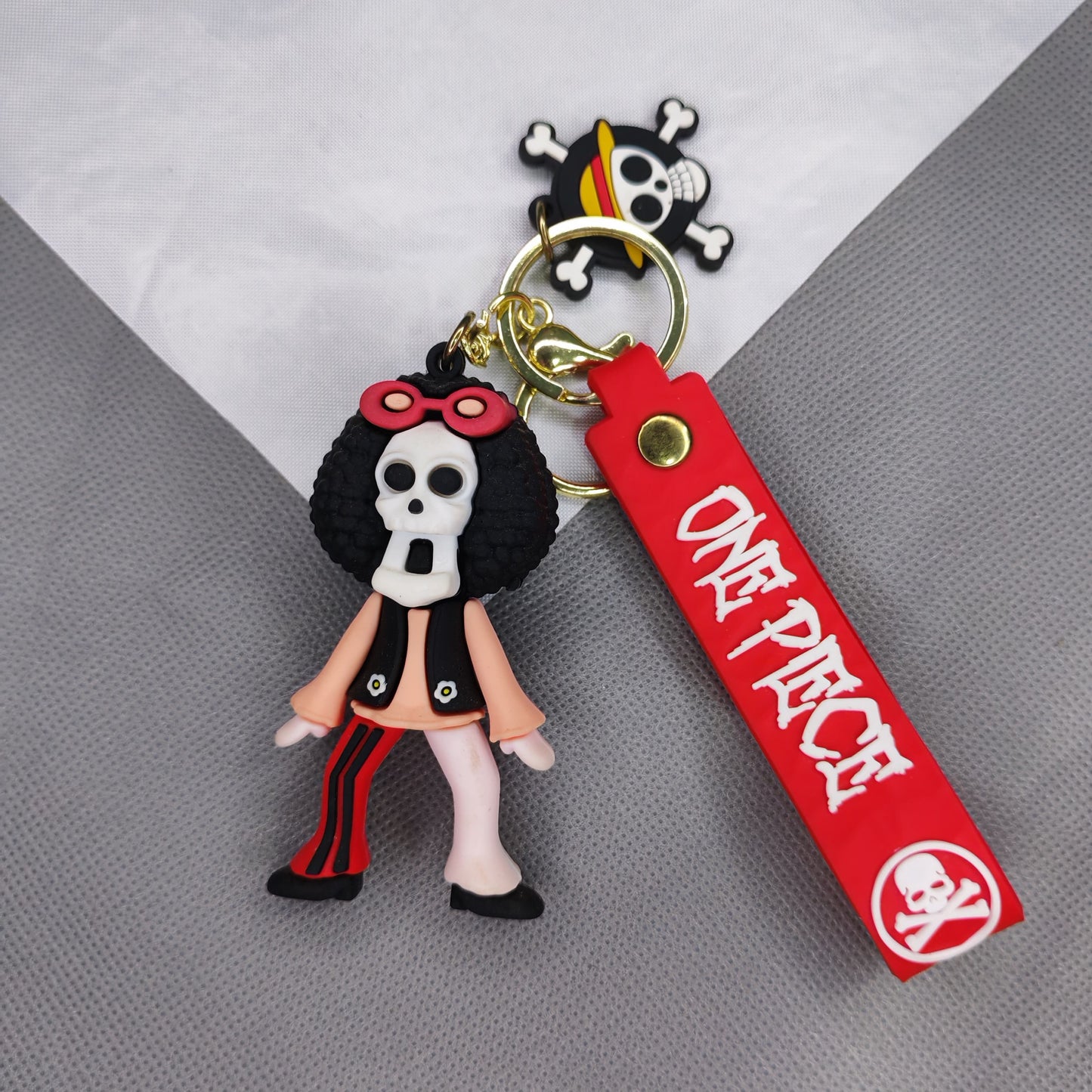 One Piece Brook Keychain